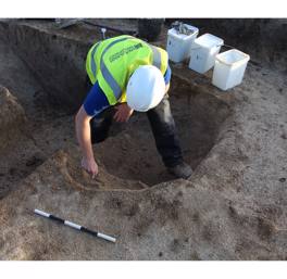Fascinating Beaker findings discovered in Harnham archaeological dig